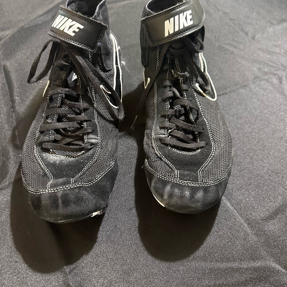 Nike Black Men's Wrestling Athletic Shoes 11.5